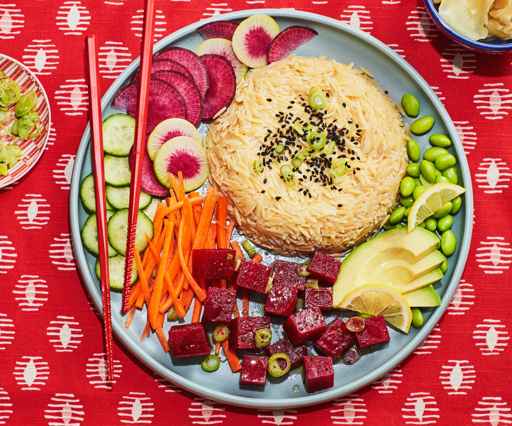 Beet Poke Bowl