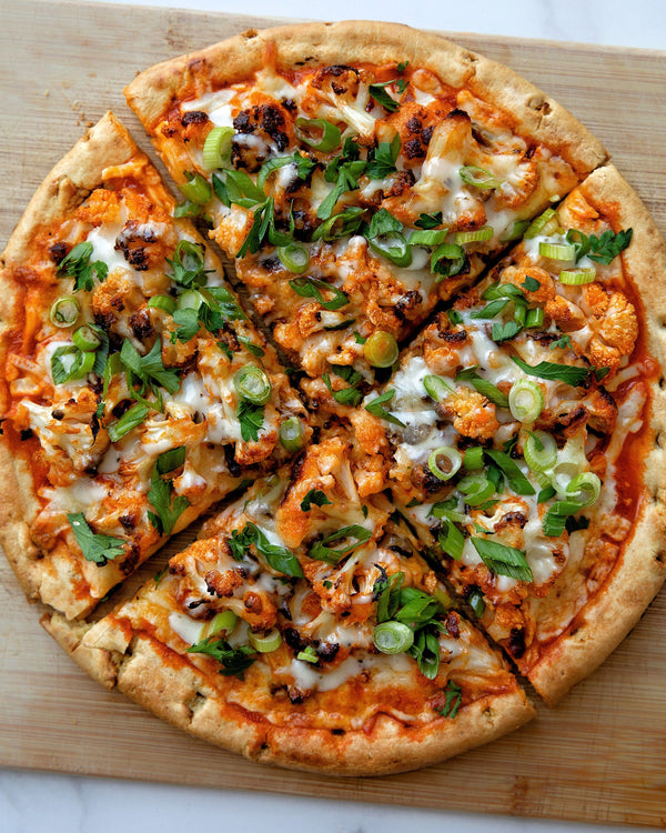 Buffalo Cauliflower Pizza