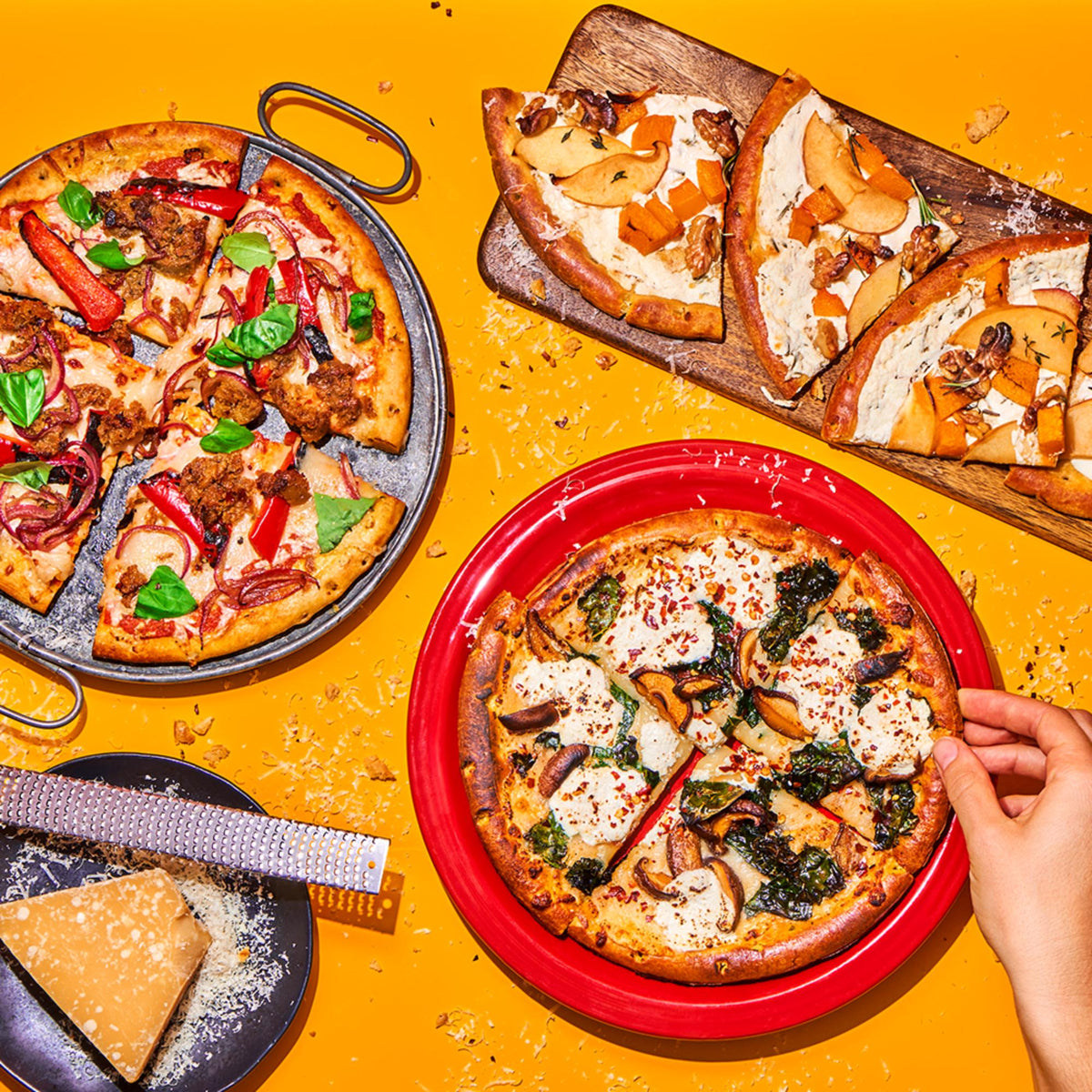 Plain Crust Pizza