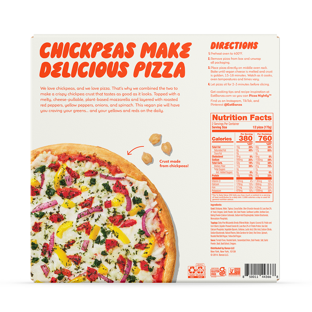 Vegan Roasted Veggie Pizza