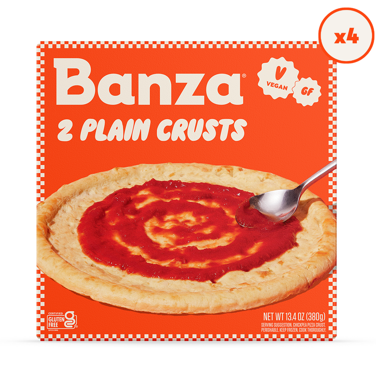 Plain Crust Pizza