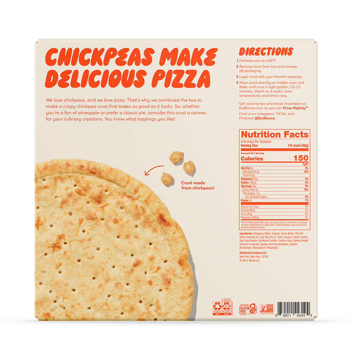 Plain Crust Pizza