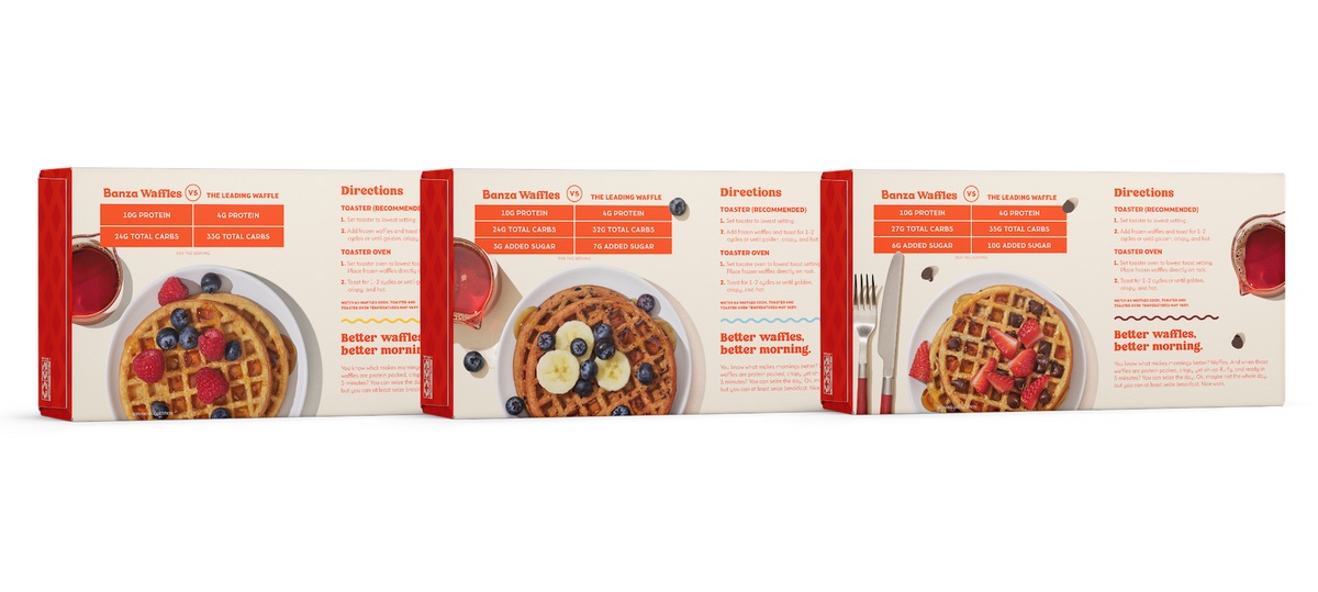 Protein Waffles Variety Pack