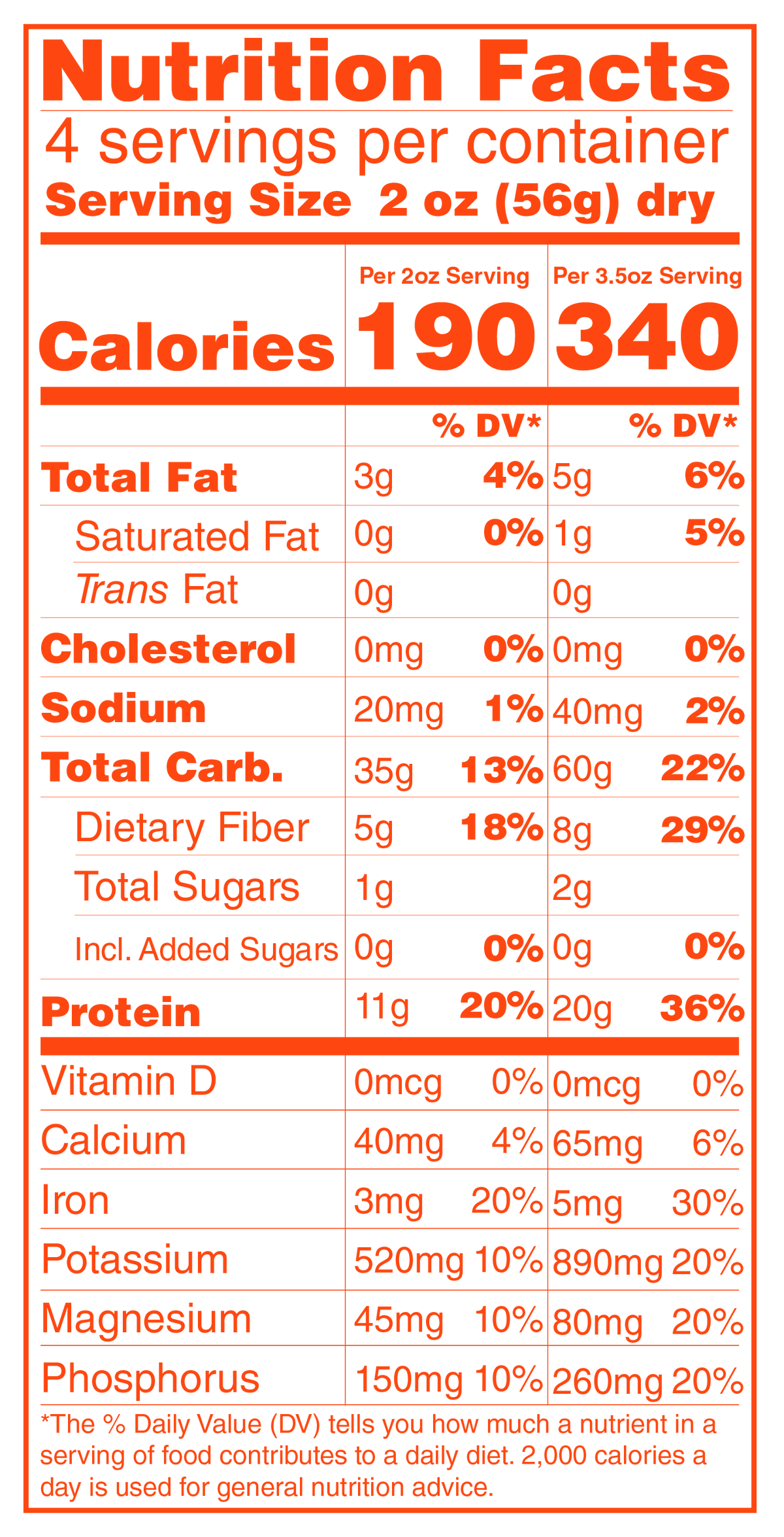 Rotini - 10 lbs Bulk Box