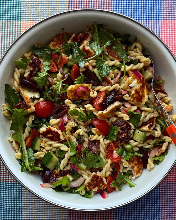 Mediterranean Pasta Salad by @Grossypelosi
