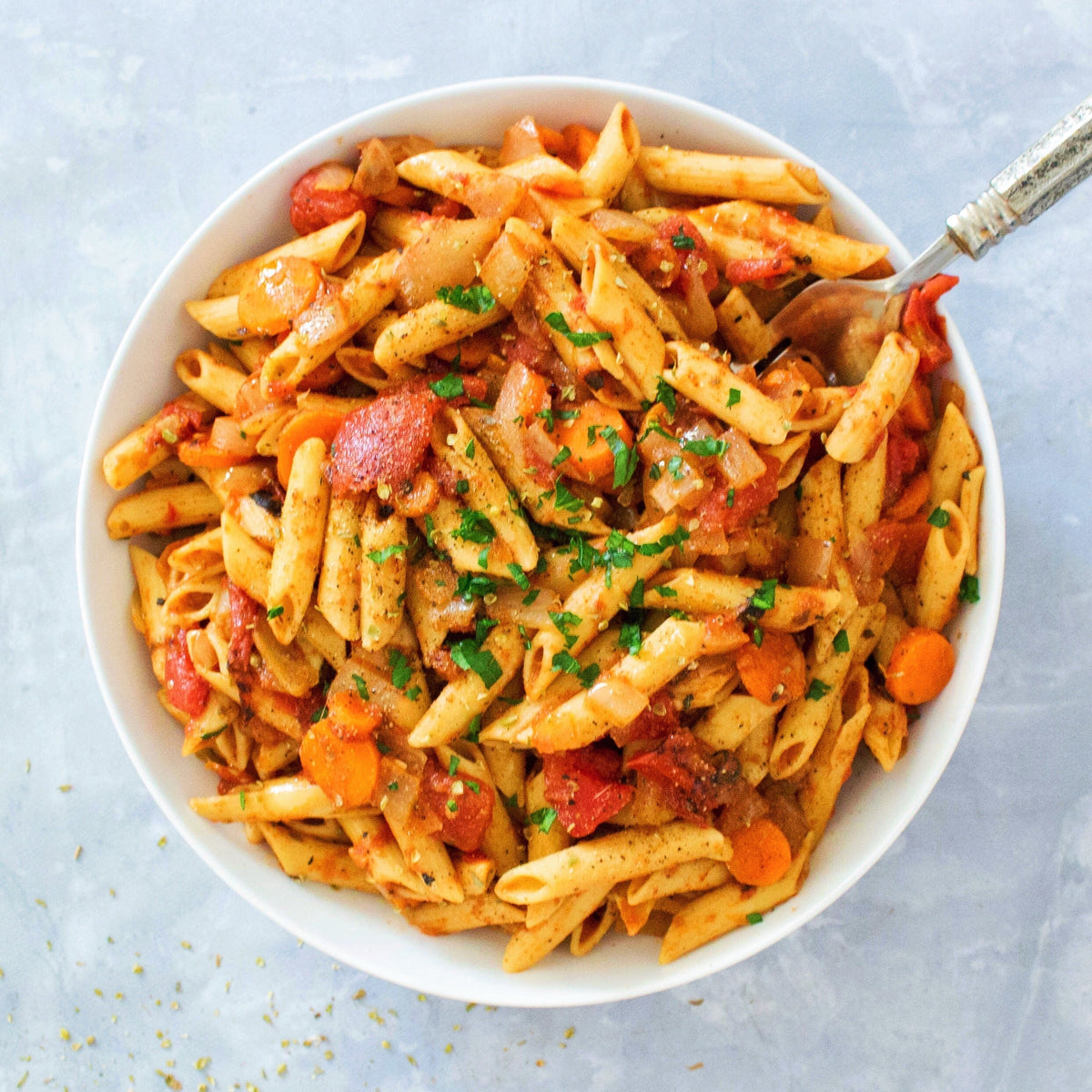 Penne marroquí picante 