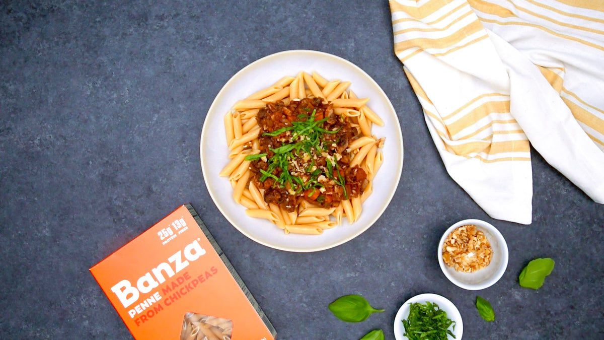 Lentil Walnut Bolognese