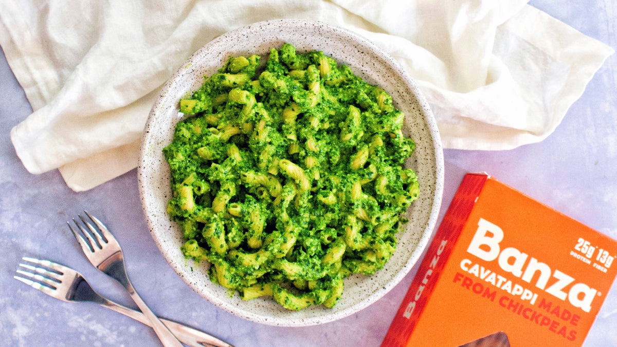 Miso Pesto Cavatappi