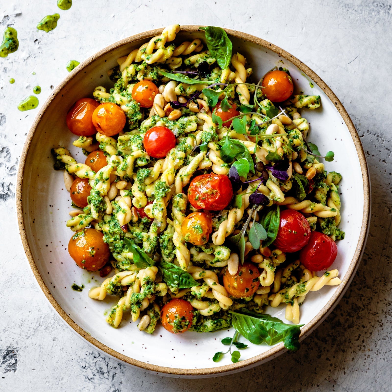 Miso Pesto Gemelli 