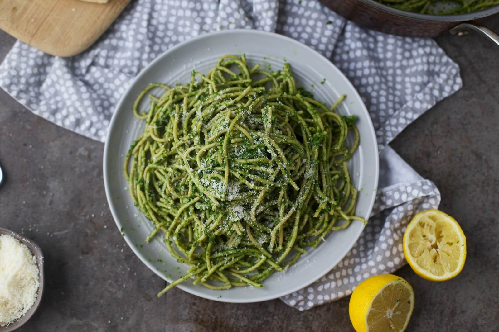Pesto de col rizada 