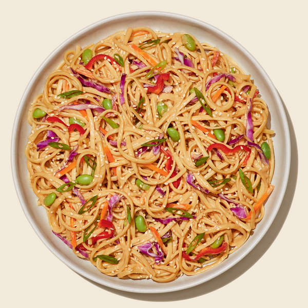 Linguine with Ginger Peanut Sauce