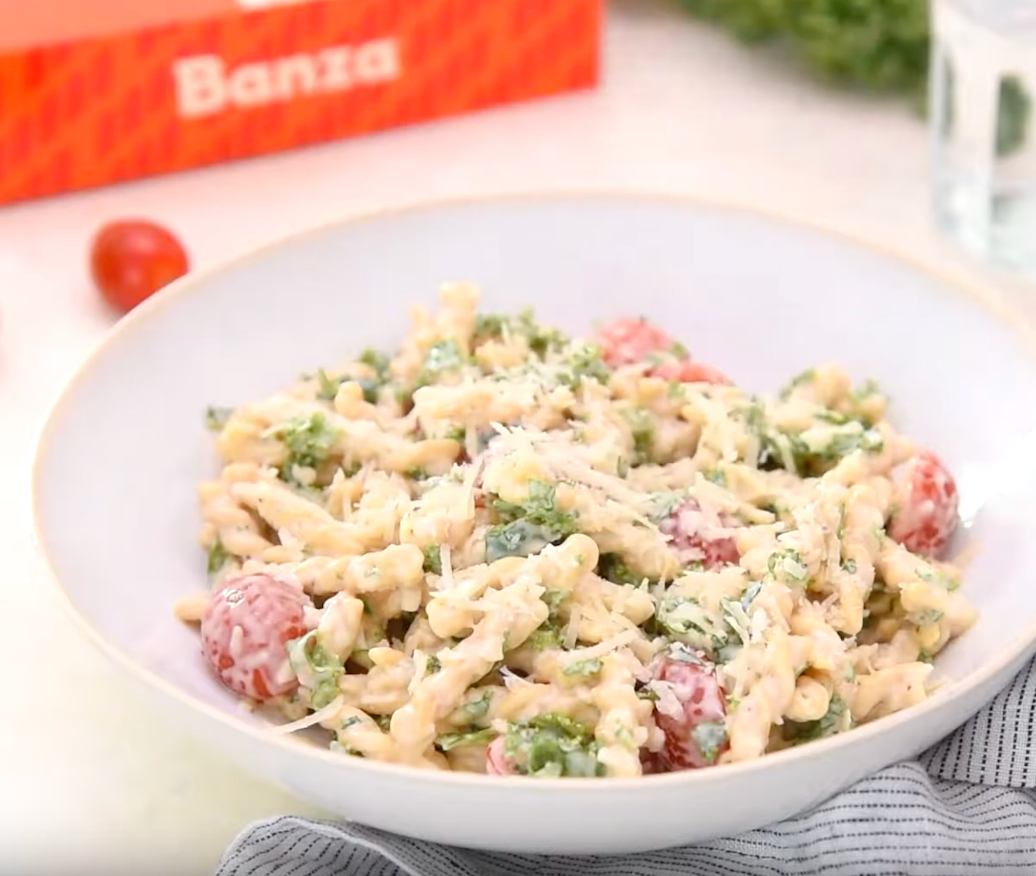 Gemelli Pasta Caesar Salad