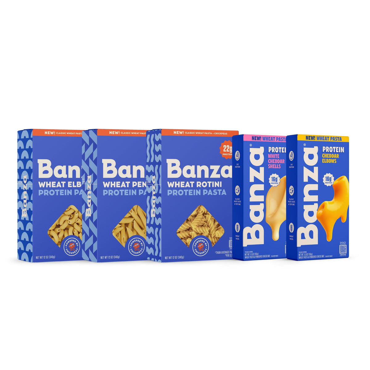 Banza Launches the First No Compromises Wheat Protein Pasta, Powered by Chickpeas