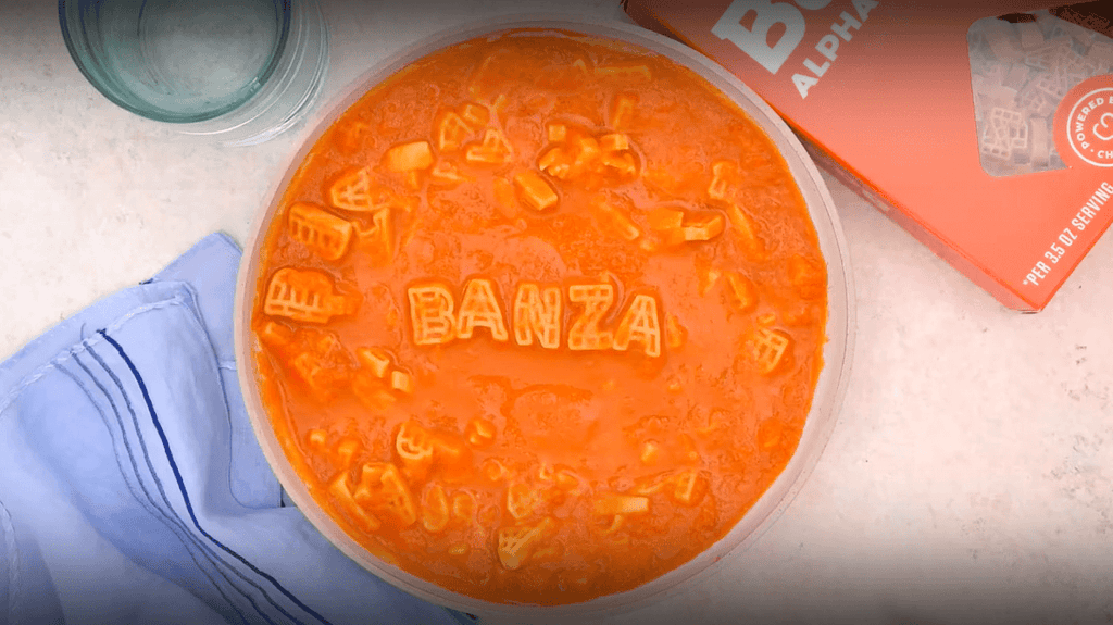 Alphabets Tomato Soup