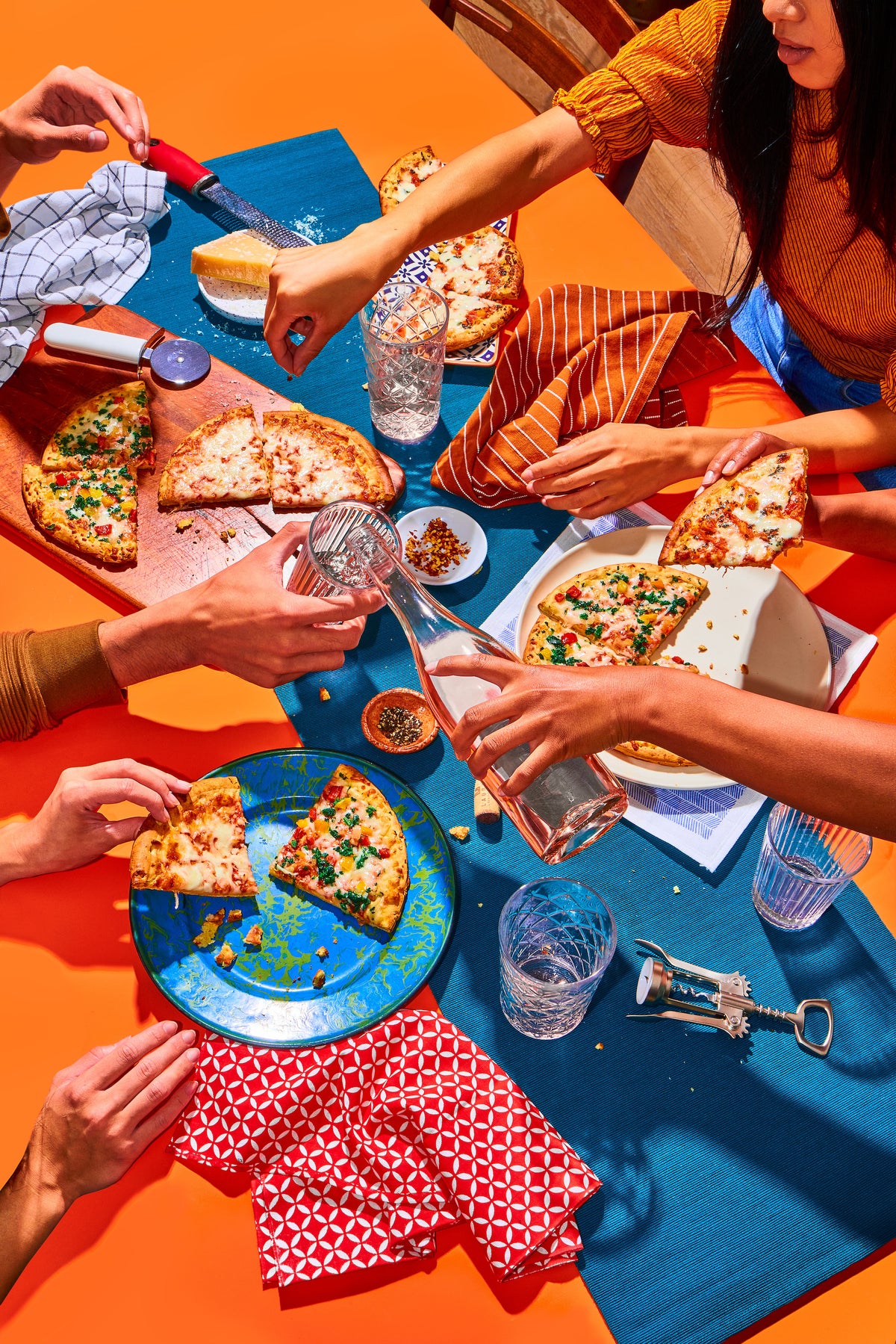 Paquete de 4 variedades de pizza más vendidas