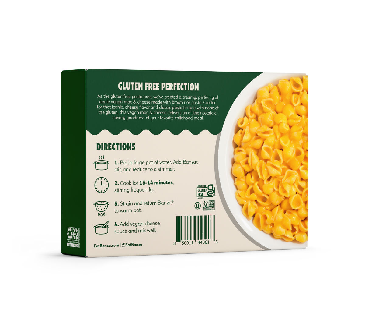 Brown Rice Vegan Deluxe Cheddar Shells