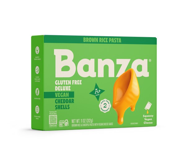 Brown Rice Vegan Deluxe Cheddar Shells