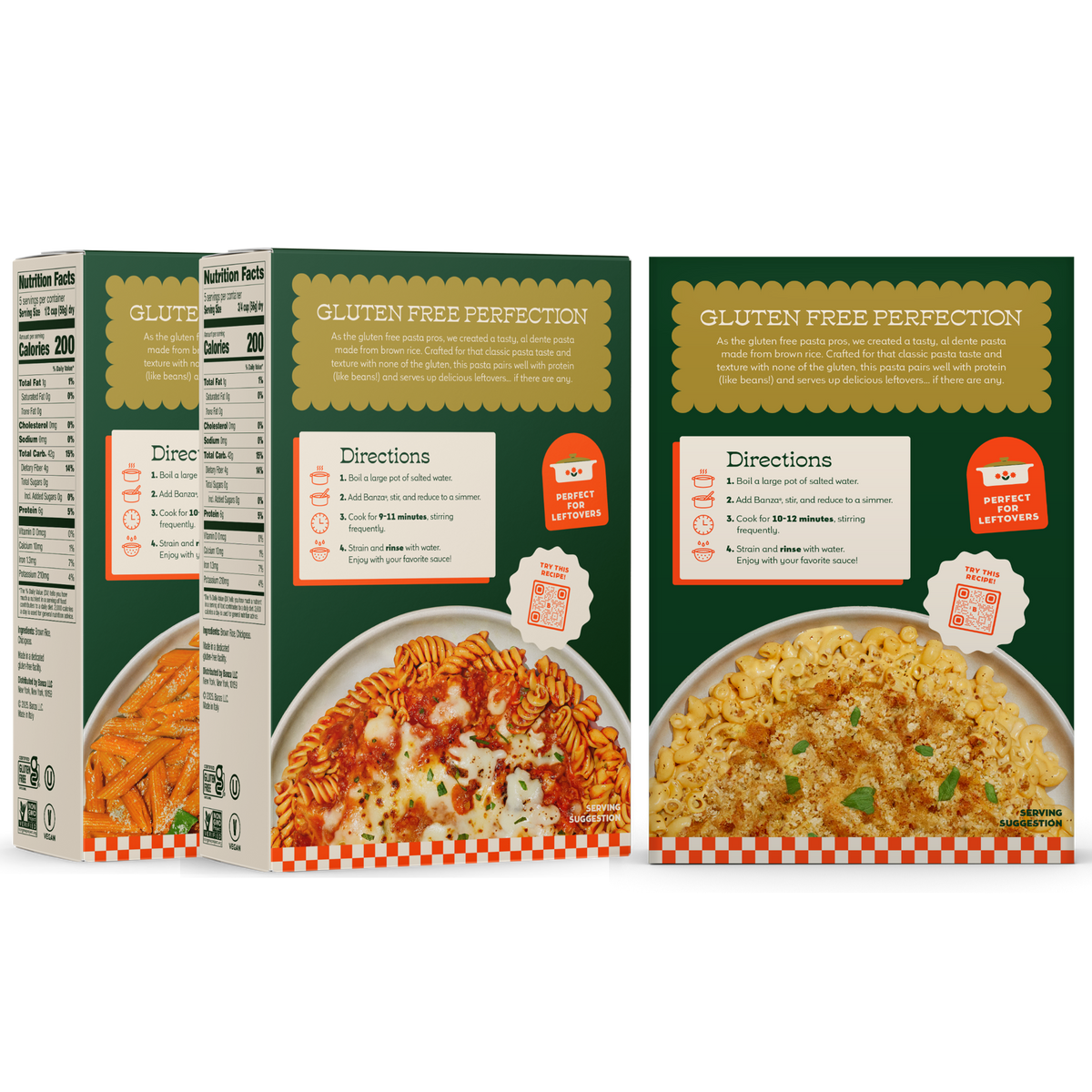 Brown Rice Pasta Variety Pack