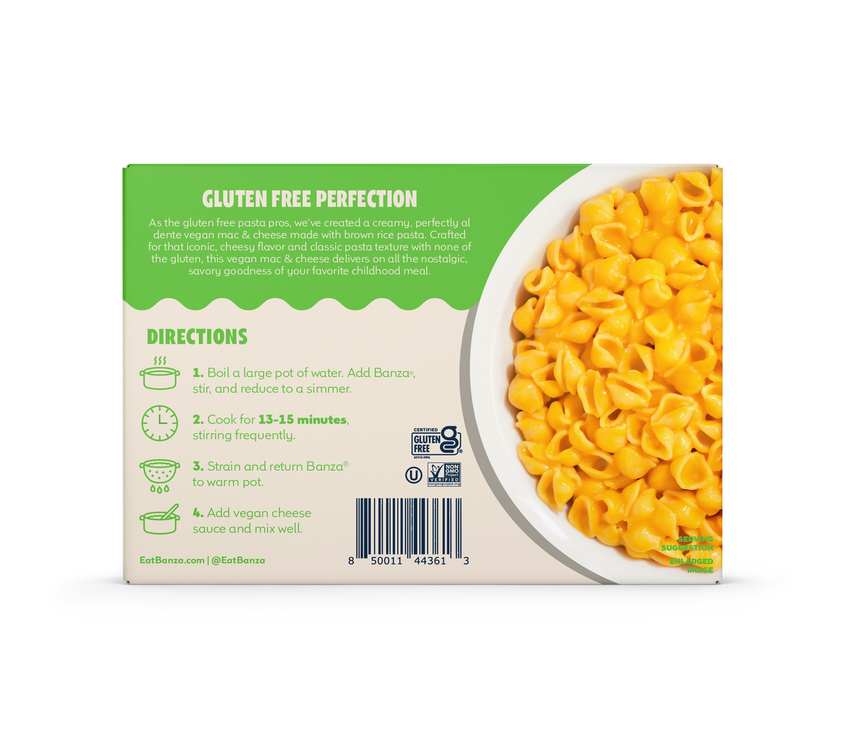 Brown Rice Vegan Deluxe Cheddar Shells