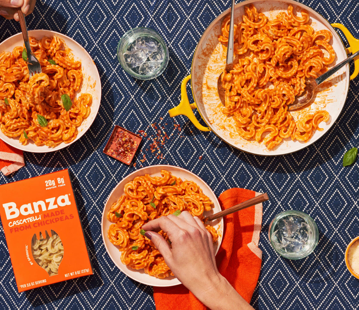 table of cascatelli