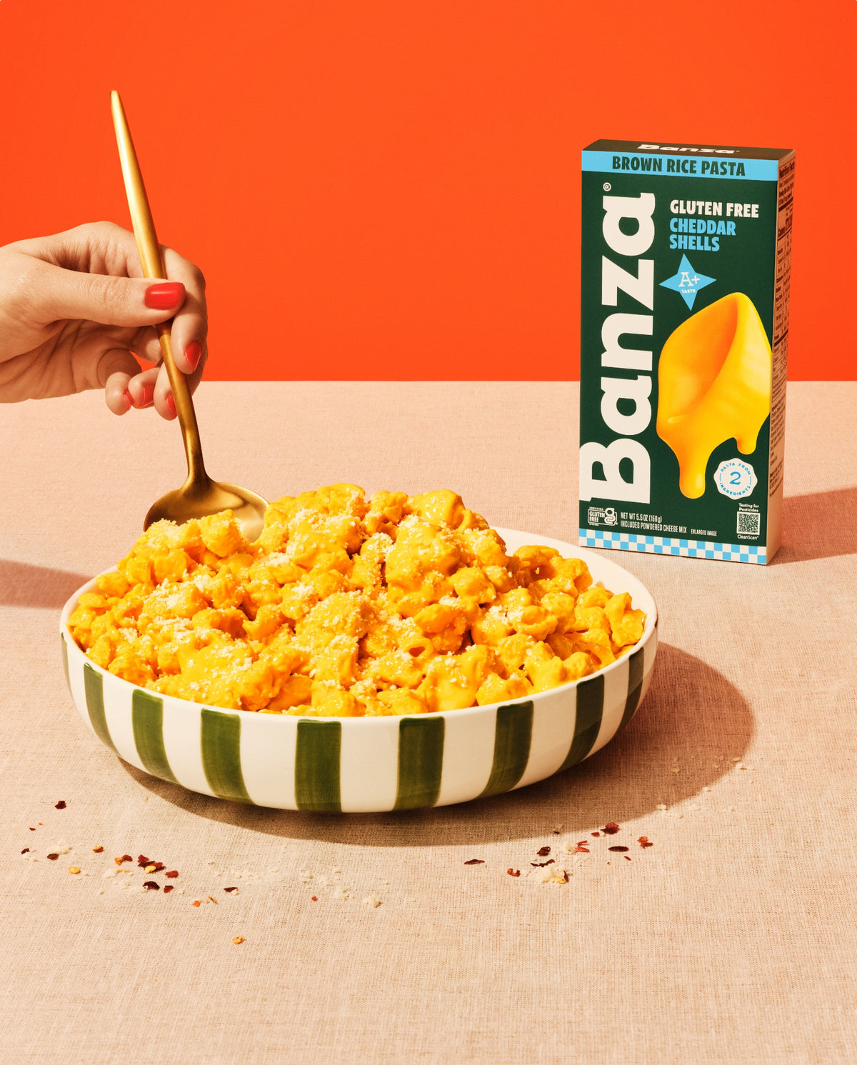 Brown Rice Cheddar Shells