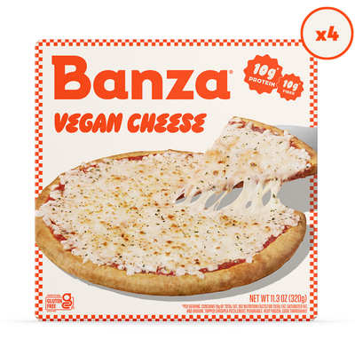 Vegan Plant-Based Pizza with Chickpea Crust | Banza