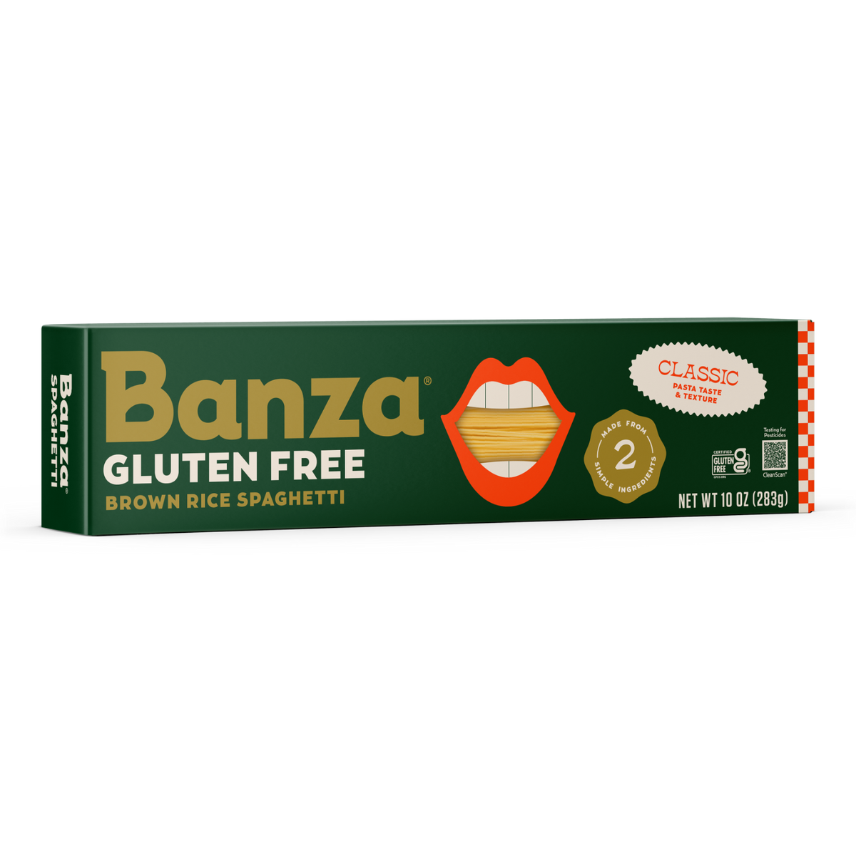 Classic Gluten Free Brown Rice Spaghetti | Banza