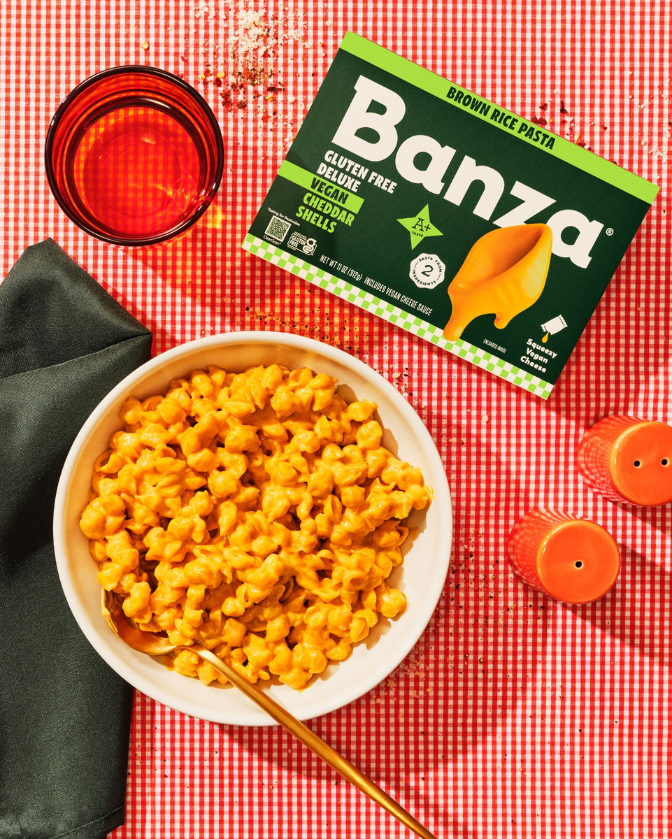 Cheddar Rice Packs Brown Rice Vegan Deluxe Cheddar Shells