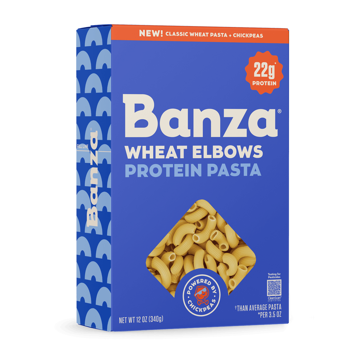 Wheat Protein Elbow Pasta (12-Pack)
