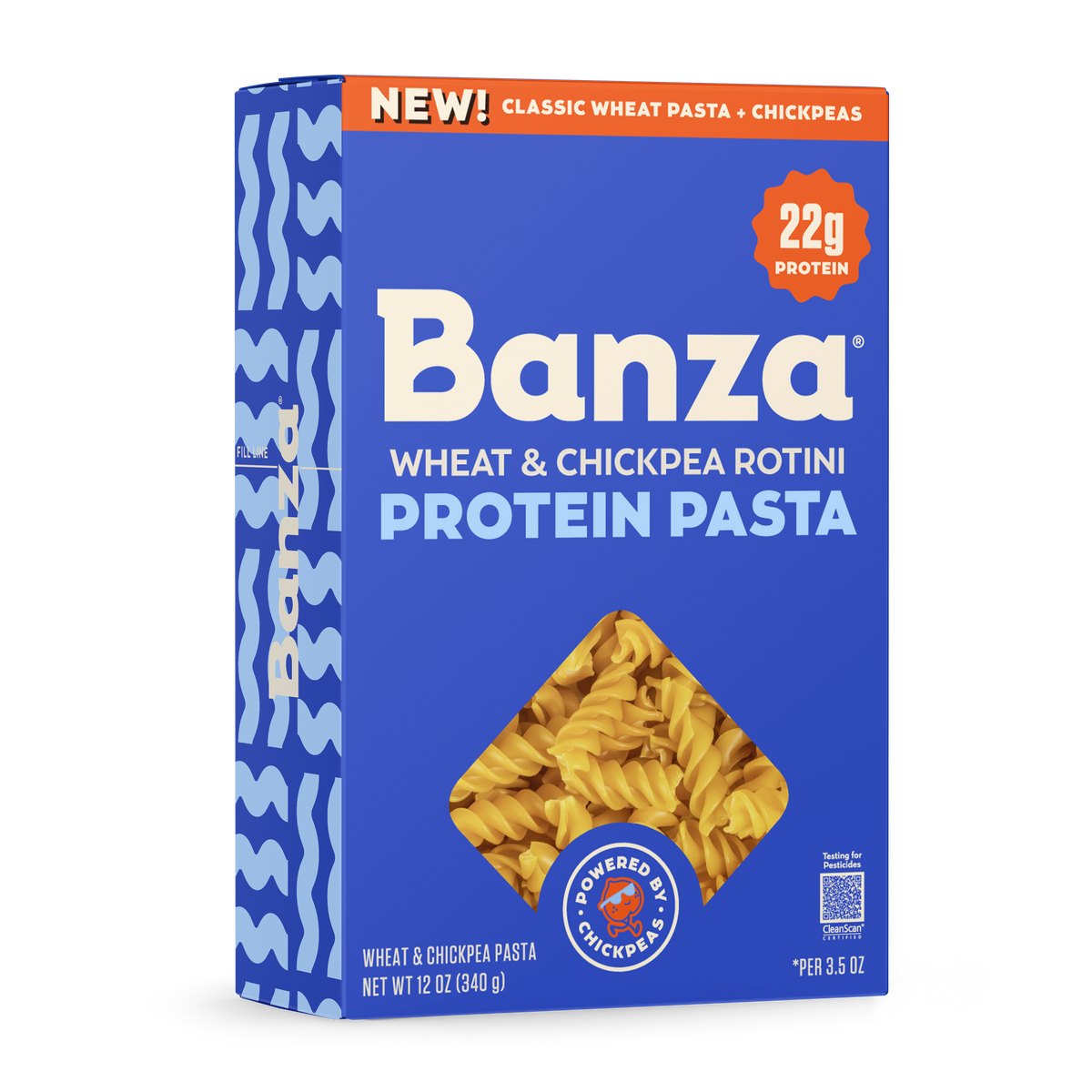 Wheat Rotini Protein Pasta (6-Pack)