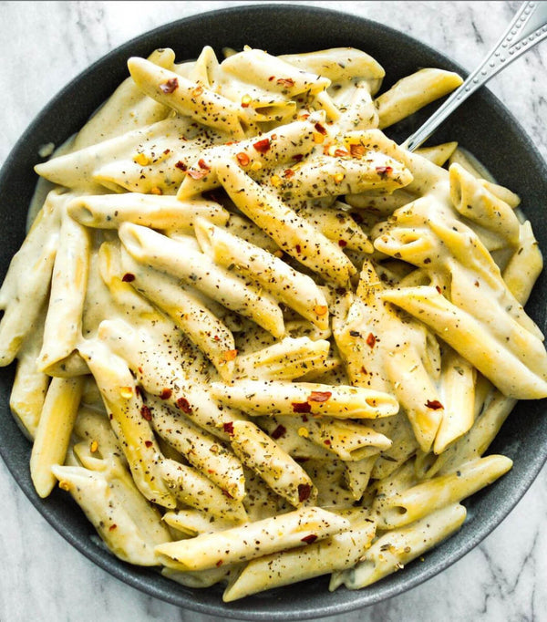 Bowl of Banza pasta