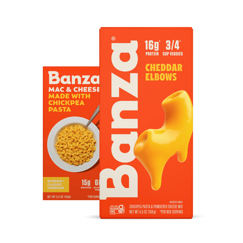 Banza Chickpea Pasta - High Protein, High Fiber, Gluten Free Pasta